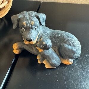 Canine Companions Figurine Home Interiors #1424-97 Rottweiler
